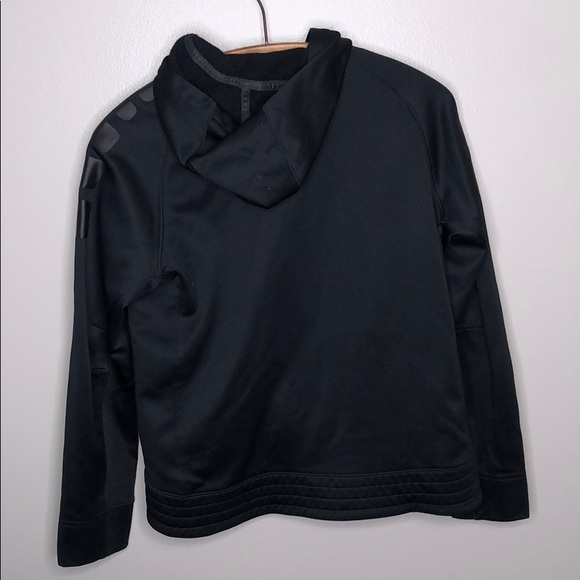 Nike Black Full Zip Up Jacket Hoodie - Picture 5 of 7